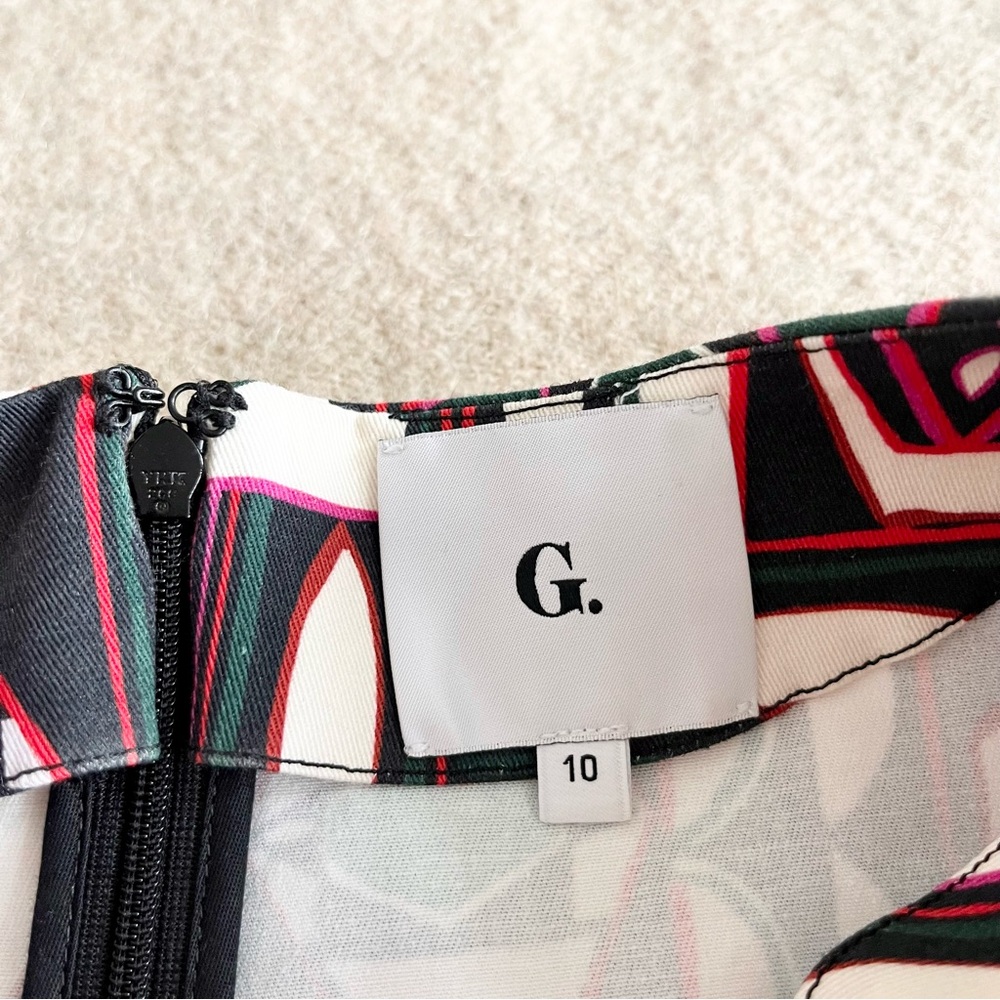 G Label By Goop Malet Printed Minidress In Geo View 5